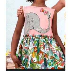 Mini Boden Elephant‎ Dress 11-12 Yrs